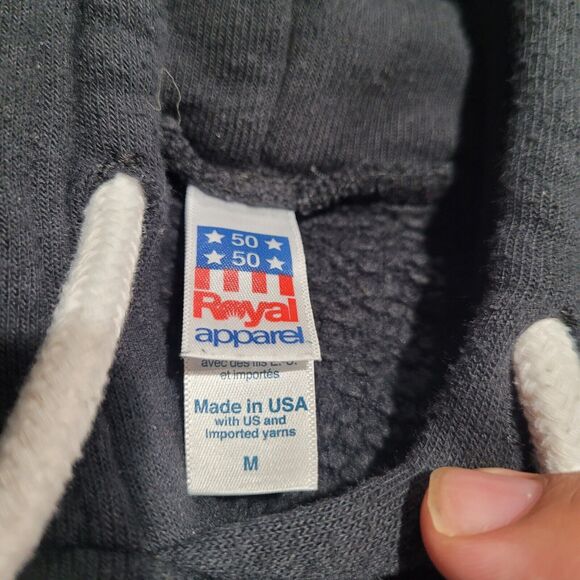 Youtube Gaming Heart Logo Made In USA Black Hoodie M EUC Video Gamer Streamer - Picture 6 of 8